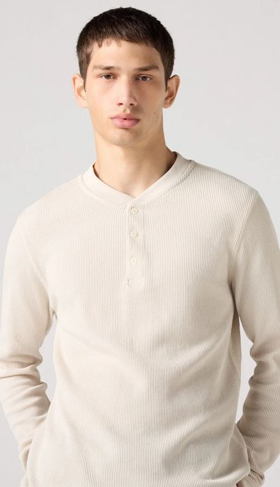 Чоловічий лонгслів Levi's розмір L,світлий реглан,брендовий лонгслів