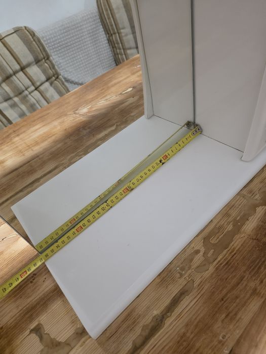 дзеркало з підсвіткою та шафкою