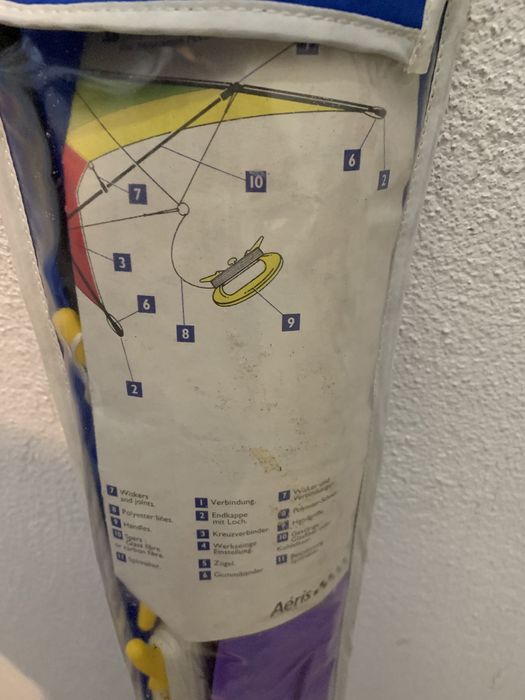 Papagaio de vento pilotável