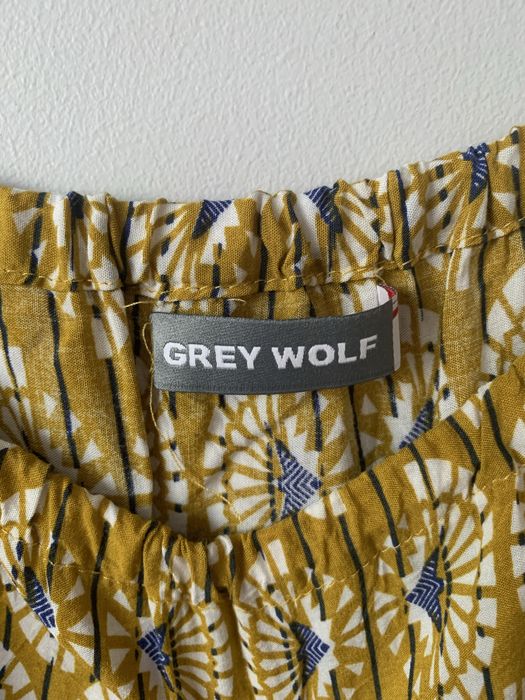 Sukienka nowa wzorzysta Grey Wolf rękaw 3/4 r. M