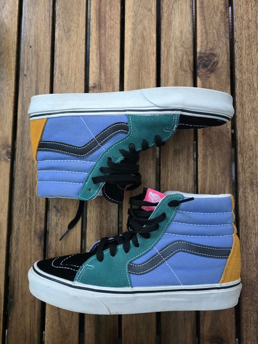 Vans Sk8-Hi buty za kostkę 39 kolorowe skate