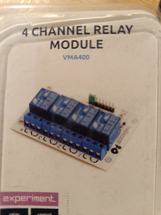 Módulo relay 4 canais VMA400