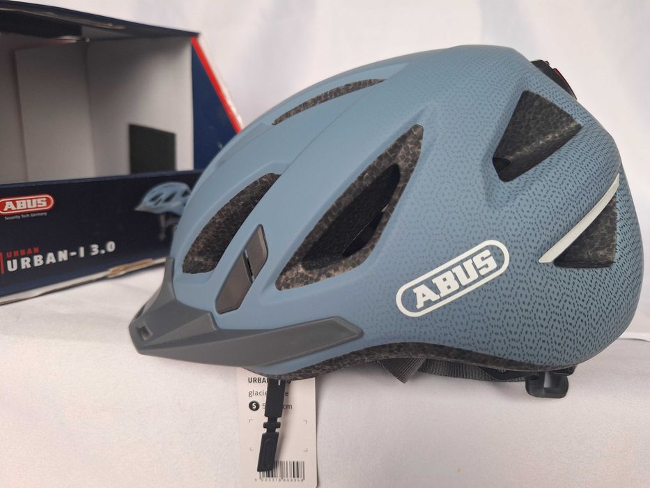 Kask rowerowy Abus Urban-I 3.0 Glacier Blue S 51-55cm LED