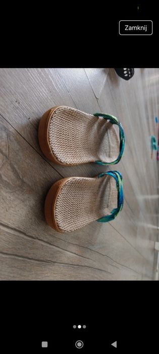 Damskie klapki rozmiar 41