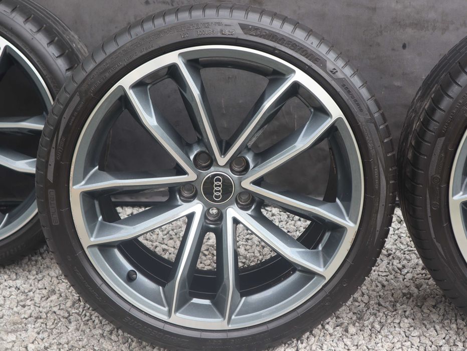 Koła FELGI AUDI OE A5 S5 A4 B8 B9 8W 19" Bridgestone 255/35 R 19 Super Stan