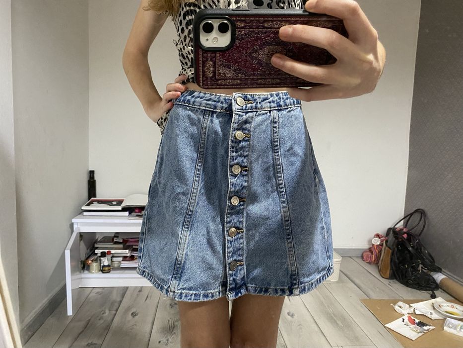 Spódnica dżinsowa mini