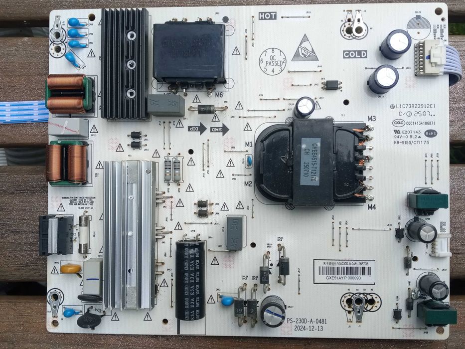 Zasilacz PS-2304D-A-0481 Telewizor TV  PTV65GQU-5925C