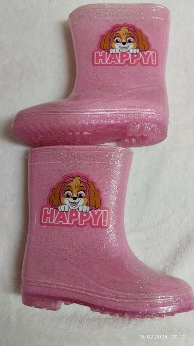 Kalosze brokatowe rozm.26