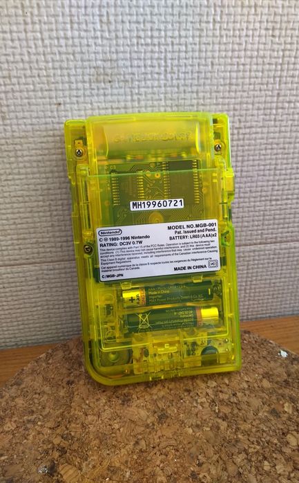 Gameboy Pocket Ecrã IPS