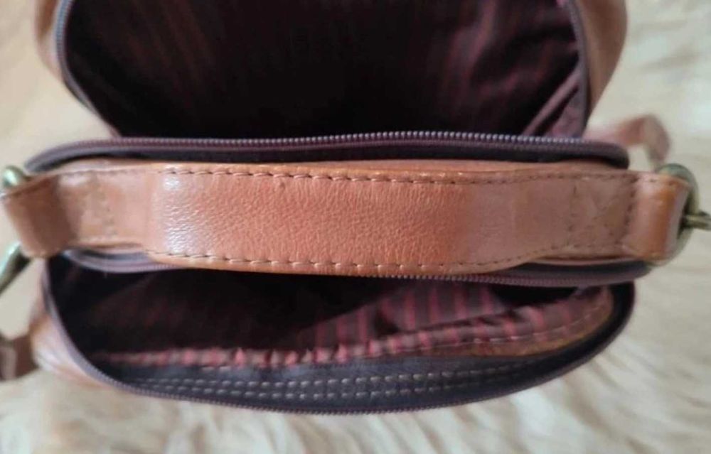 Harold's Country skórzana listonoszka vintage