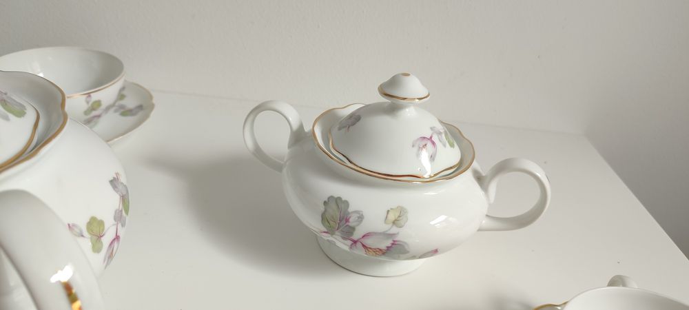 Serviço de chá porcelana Vista Alegre