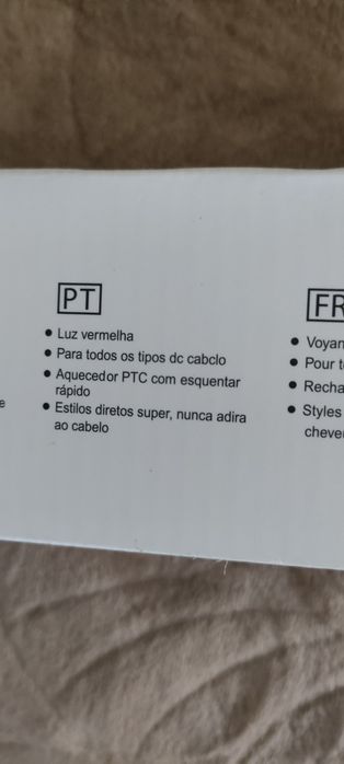 Escova elétrica para fazer caracóis