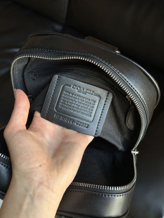 Чоловіча сумка Coach Gotham Pack In Signature Canvas (Арт: 77236)