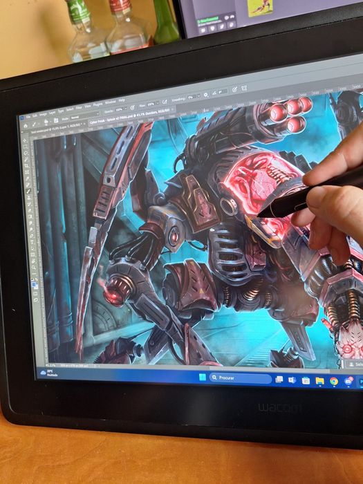 Mesa digital Wacom cintiq 22 usada.