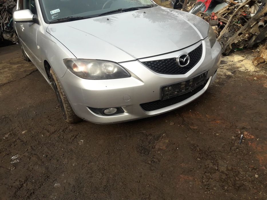 Mazda 3 BK 03-09  Sedan Maska szyba pas zamek belka zderzak pas atrapa 22