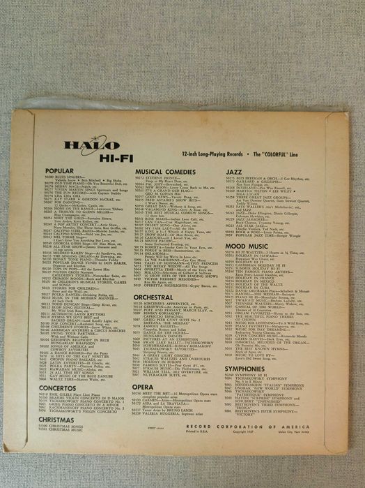 Vinil LP de Beethoven "Symphony No. 5 in C Minor, Opus 67"