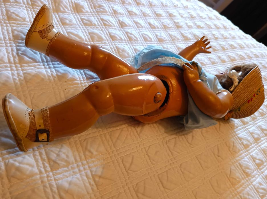 Boneca antiga espanhola (50 cm)