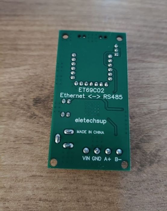 Moduł Ethernet RS485 ET69C02 (RJ45)