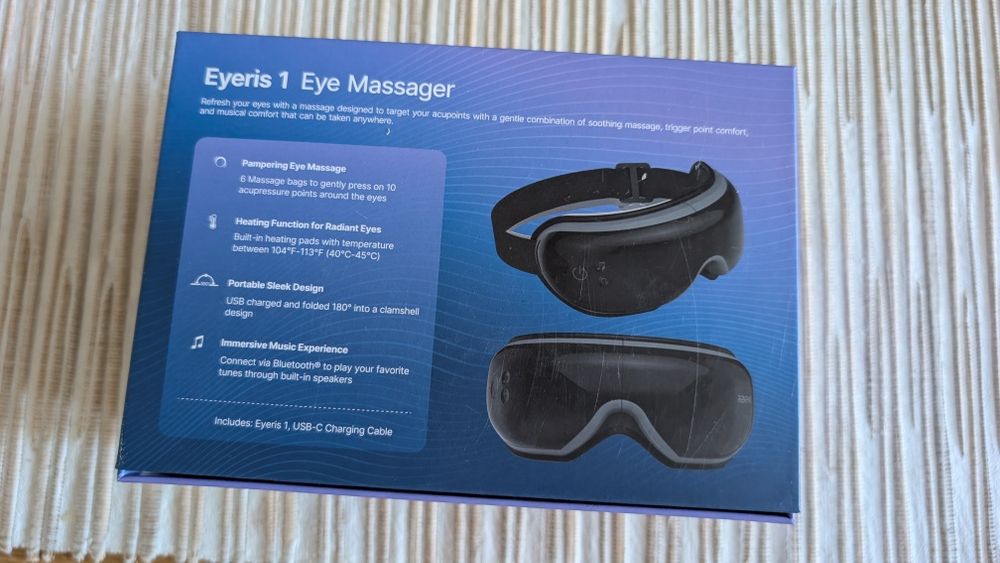 Renpho Eyeris 1 eye massager wielofunkcyjny masażer do oczu