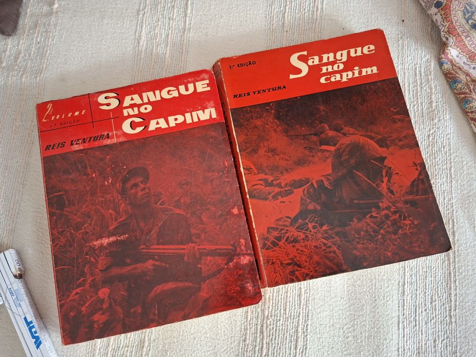 Sangue no Capim Reis Ventura dois volumes completo