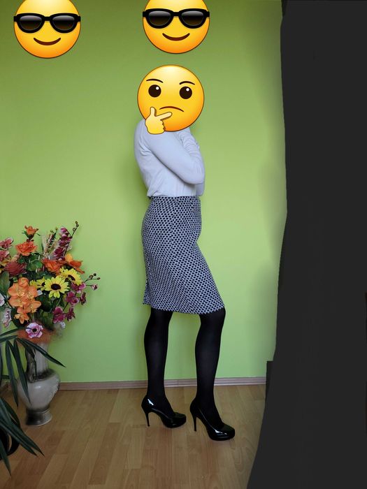 Spódnica w pepitkę rozmiar M