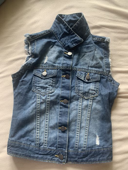 Kamizelka jeansowa XS reserved