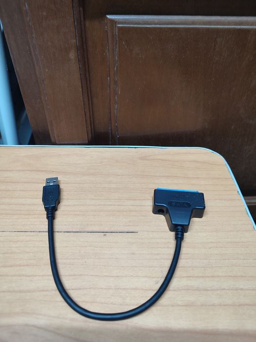 Cabo USB sata adaptador - 22 pinos - Novo embalado