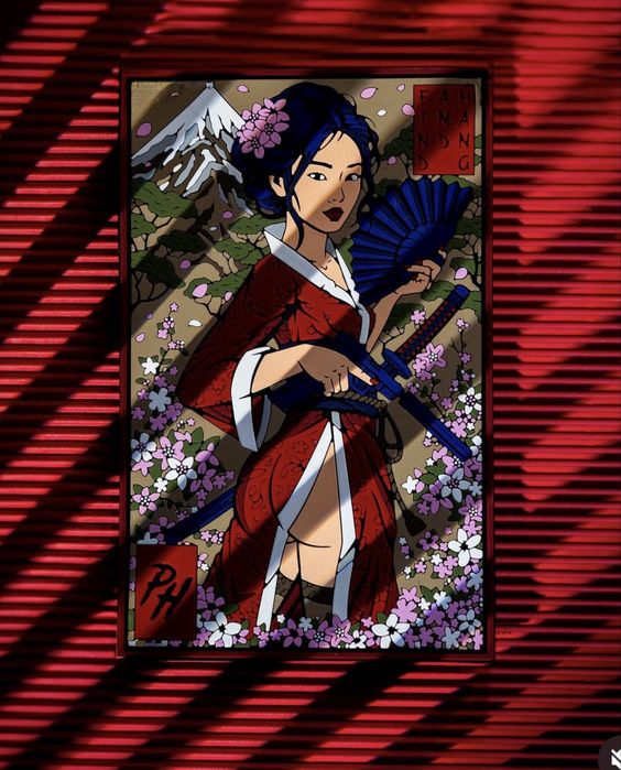 Пвх патч сакура