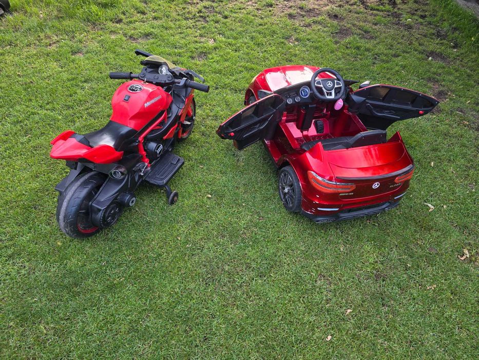 Motor i autko dla 3 latka