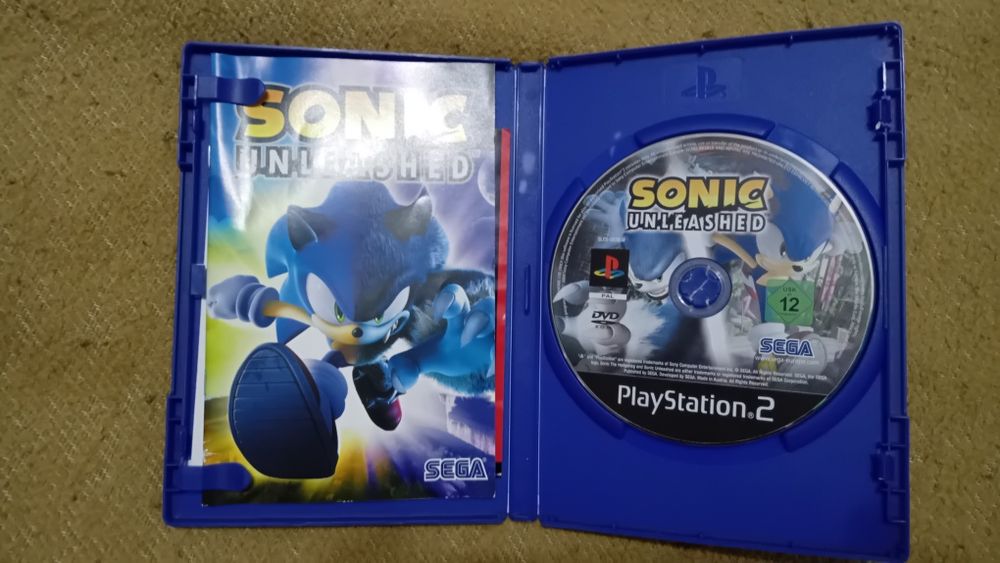 Jogo para playstation 2 sonic