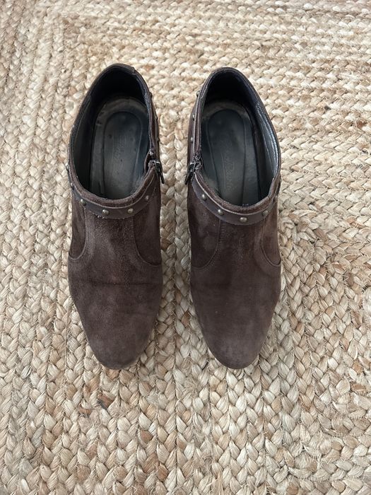 Botas/botins castanhos