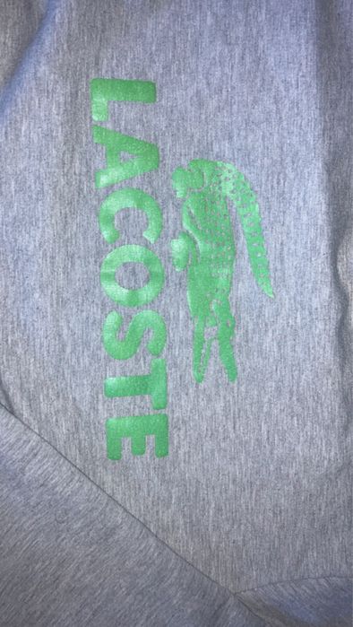 bluza lacoste szara
