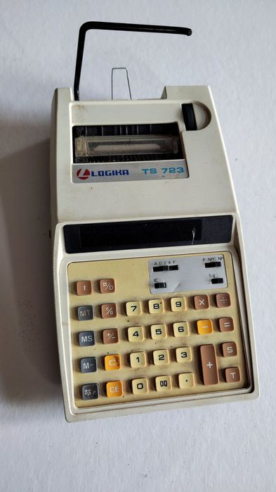 calculadora Logika TS 723 anos 70 e 80
