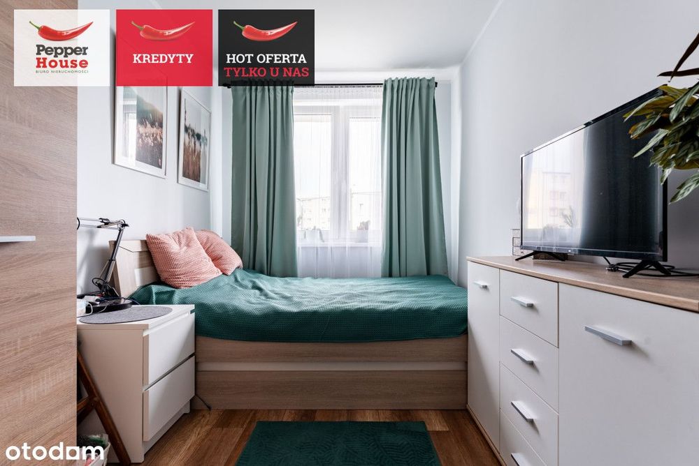 3 pokojowe mieszkanie po remoncie | balkon | winda