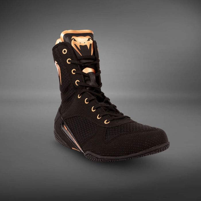 Боксерки Venum Elite Black/Bronze, 37р., оригінал