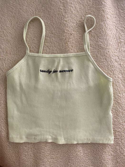 Top verde da bershka tamanho XS