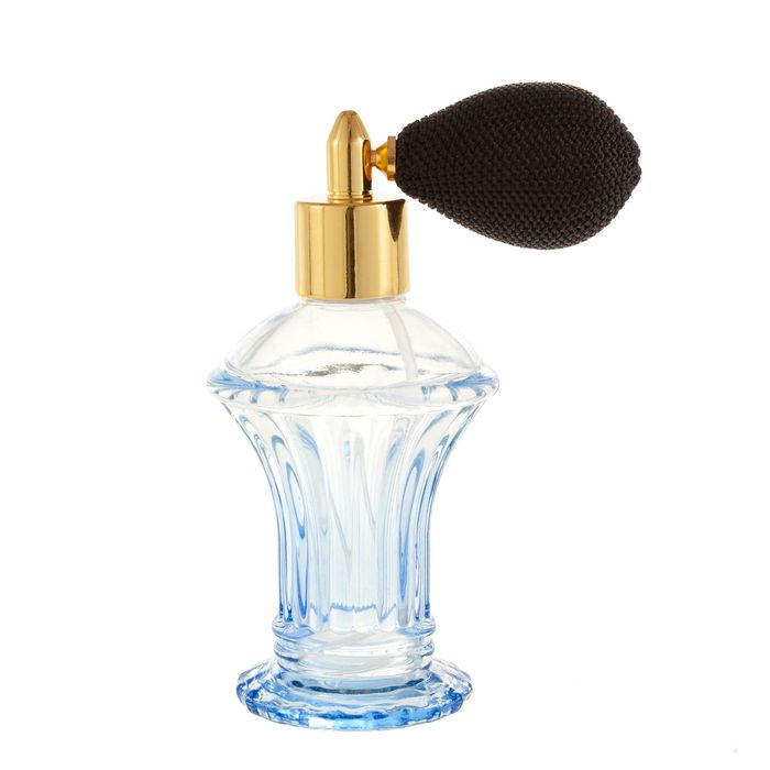 Butelka Flakon na perfumy z pompką - 50 ml! NIEBIESKA!