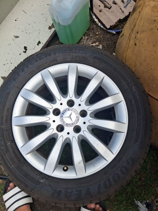 Alufelgi mercedes stan bardzo opony letnie