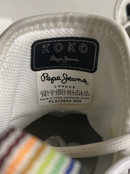 Sneakersy Trampki Pepe Jeans Koko