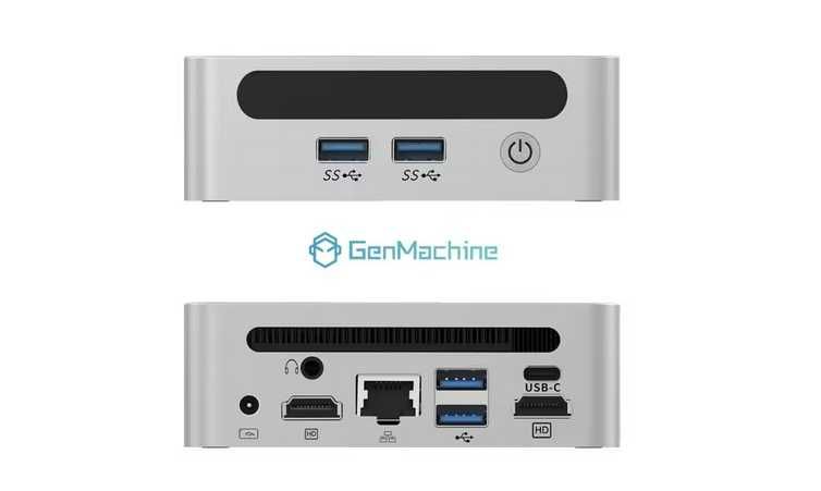 Міні ПК GenMachine AMD Ryzen 5 6600H ES 16Gb RAM / Без SSD