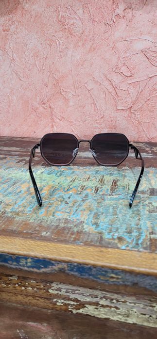 Czarne okulary przeciwsłoneczne metal polaryzacja unisex