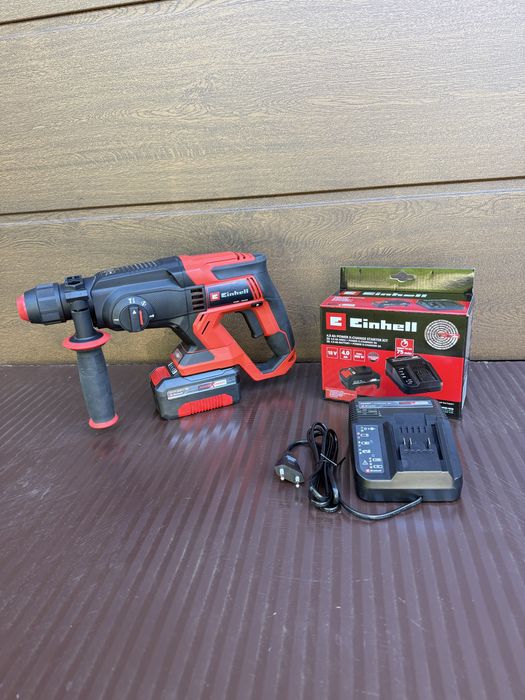 Młotowiertarka einhell te-hd 18/20li aku 4ah ładowarka