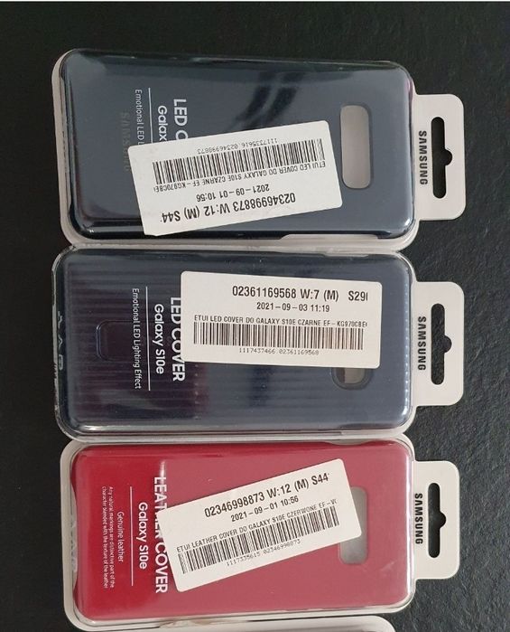 Etui Samsung s10e Led Cover