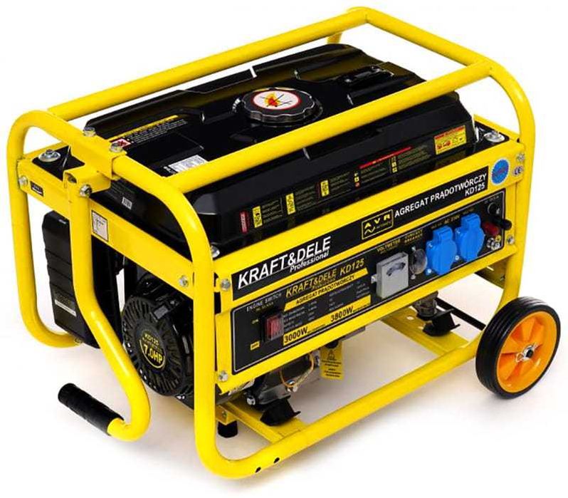 KRAFT&DELE Agregat Prądotwórczy 7km Generator Prądu 3800w 230v KD125