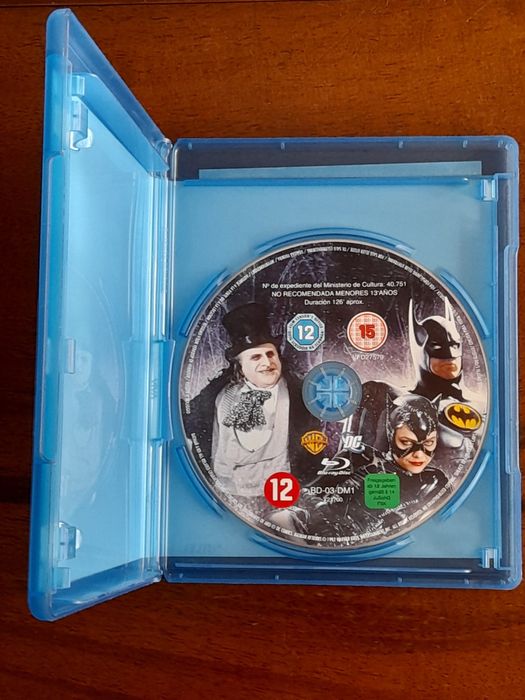 Blu-ray " Batman Returns / Batman Regressa " de 1992