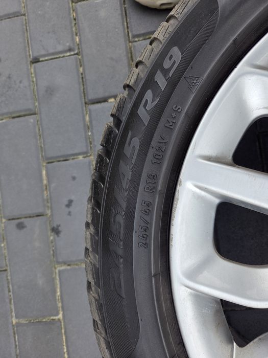 Alufelgi Koła Felgi Audi A6 A7 245 45 19 ET33 ORYGINAŁ