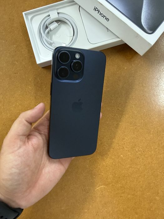 iPhone 15 Pro Max Titanium Blue 256Gb