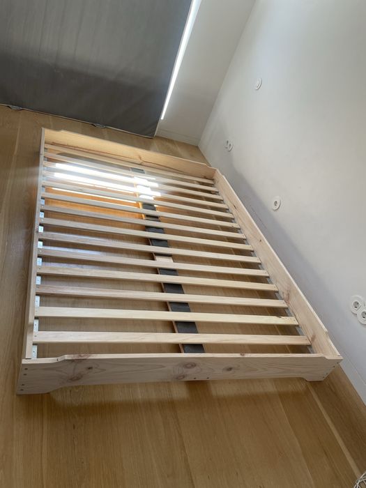 Cama Montessori Lufe Mendi 140 + colchão Ikea
