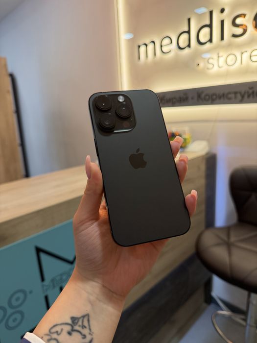 Iphone 14 Pro 256 Gb Space Black 100% Акб Global Sim Розстрочка Обмін Магазин