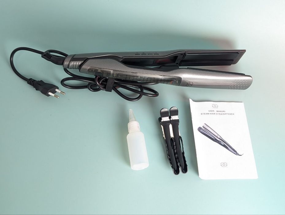 Мощный паровой выпрямитель, щипцы для завивки волос  Platinum Steampod